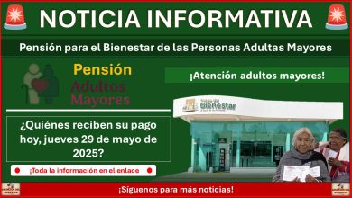 Pensión del Bienestar: ¿Quiénes reciben su pago hoy, jueves 29 de mayo de 2025?