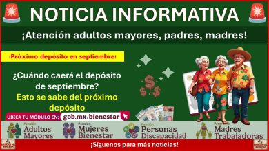 Pensiones del Bienestar: ¿Cuándo caerá el depósito de septiembre? Esto se sabe del próximo depósito