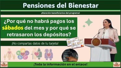 Pensiones del Bienestar: ¿Por qué no habrá pagos los sábados del mes y por qué se retrasaron los depósitos?