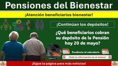 Pensiones del Bienestar: ¿Qué beneficiarios reciben su depósito hoy 20 de mayo?