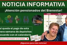 Pensiones para el Bienestar: Así queda el pago de esta primera semana de depósitos de acuerdo con el calendario