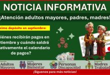Programas del Bienestar: ¿Quiénes recibirán pagos en septiembre 2025 y cuándo saldrá tentativamente el calendario de pagos?