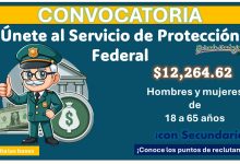 Protección Federal está reclutando y ofreciendo salario de hasta $12,264.62, conoce los puntos de reclutamiento para el día 27 de Junio del presente año, aquí te damos toda la información
