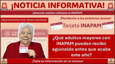 ¿Qué adultos mayores con credencial INAPAM pueden recibir aguinaldo antes que acabe este 2025?