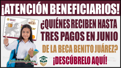 ¿Quiénes recibirán hasta tres pagos de la Beca Benito Juárez en junio?