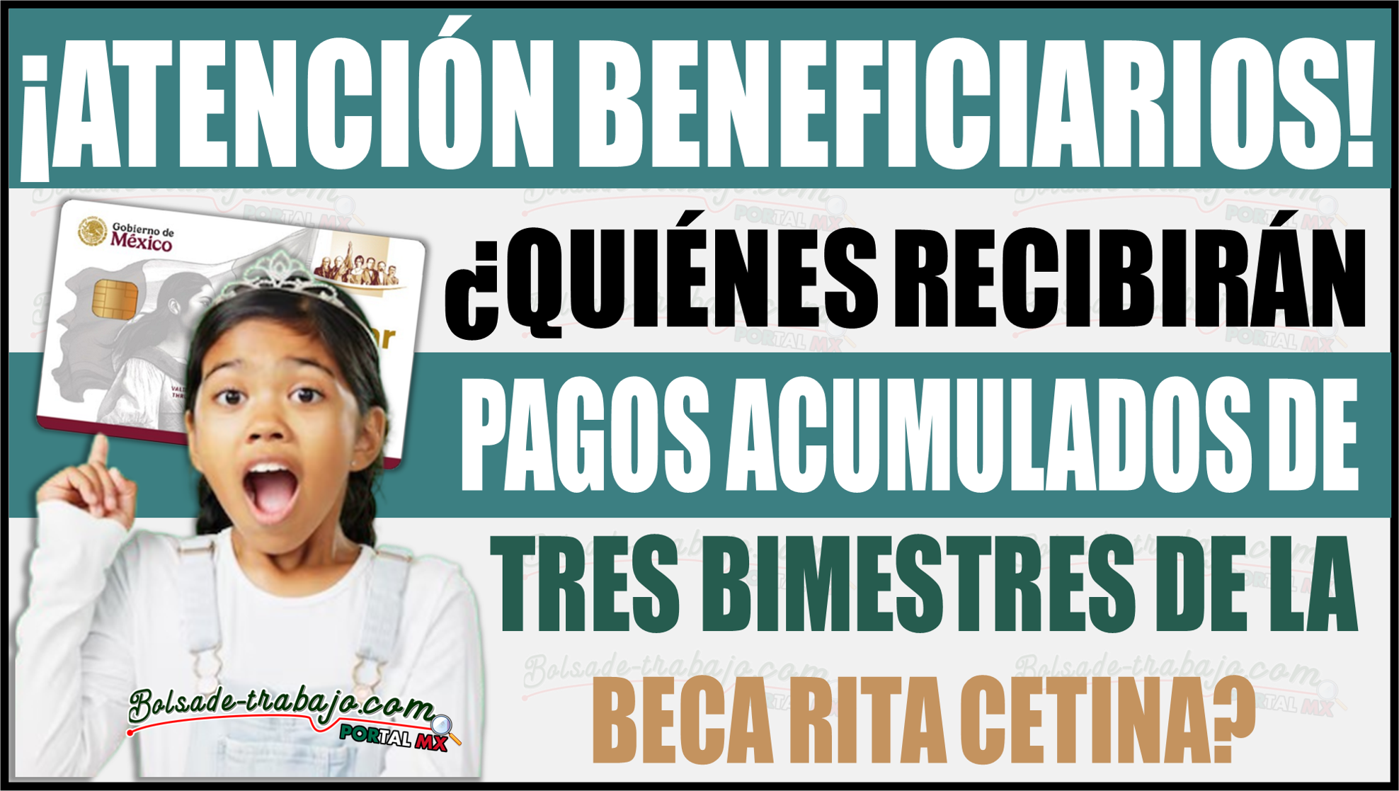 ¿Quiénes recibirán pagos acumulados de tres bimestres con la Beca Rita Cetina? Descúbrelo aquí 1 ¿Quiénes recibirán pagos acumulados de tres bimestres con la Beca Rita Cetina? Descúbrelo aquí