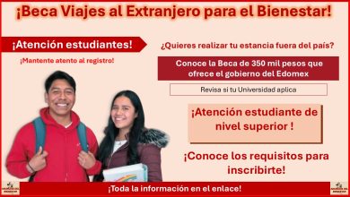 ¿Quieres realizar tu estancia fuera del país? Conoce la Beca de 350 mil pesos que ofrece el gobierno del Edomex ¡Estos son los requisitos y documentos que debes tener!