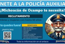 ¿Quieres ser policía auxiliar? Conoce la convocatoria de reclutamiento permanente de Michoacán en la que aceptan a expolicías y exmilitares con hasta 50 años