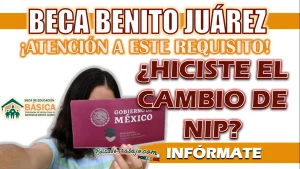 BECA BENITO JUÁREZ| CONOCE EL REQUISITO OBLIGATORIO PARA EL RETIRO DE TU APOYO