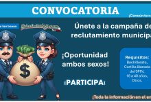 ¿Radicas en Cancún? – Únete a la campaña de reclutamiento municipal, participa con hasta 40 años y estudios mínimos de Bachillerato