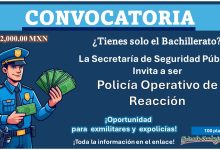 ¿Radicas en Estado de México? Conoce el municipio que ha lanzado convocatoria de reclutamiento para policía operativo de reacción ofreciendo 100 vacantes con goce de sueldo de $12,000.00