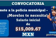 ¿Radicas en Morelos? Conoce el municipio que ofrece de salario de $15,009.67 a sus policías municipales ¡Aplica con requisitos fáciles de cubrir!