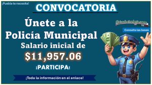 ¿Radicas en Puebla y deseas ser parte de la policía preventiva municipal que ofrece $11,957.06 MXN? Conoce la convocatoria de reclutamiento con duración de un año, sus requisitos y documentos solicitados