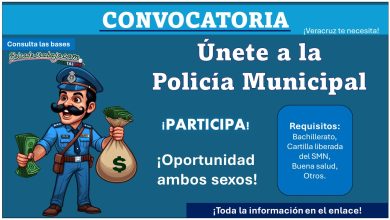 ¿Radicas en Veracruz? Conoce el municipio que ha lanzado convocatoria de reclutamiento en la que se está invitando a participar con estudios mínimos de Bachillerato