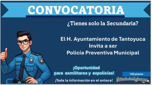 ¿Radicas en Veracruz? Conoce el municipio que ha lanzado convocatoria de reclutamiento para policía preventiva municipal con hasta 40 años ¡Puedes participar con Secundaria y pre-cartilla!