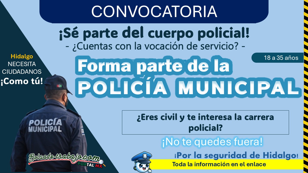 Reclutamiento en el municipio de Tolcayuca, Hidalgo: Estos son los requisitos para formar parte de su policía municipal