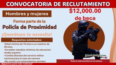 Reclutamiento para aspirantes a policía municipal de Tequisquiapan, Querétaro con beca de $12,000 durante la estancia académica ¡Esto necesitas!
