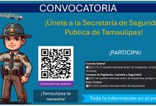 Reclutamiento para ser parte de la Secretaría de Seguridad Pública de Tamaulipas – Sueldos de hasta $25,176.75 (sueldo mensual antes de impuestos, incluye raciones)