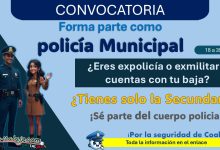 Reclutamiento policial en Acuña, Coahuila: Aplica para policía municipal con hasta 39 años y Secundaria