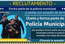 Reclutamiento policial en Axocomanitla, Tlaxcala ¡Así puedes formar parte de la policía municipal siendo ex policía y exmilitar con hasta 55 años!