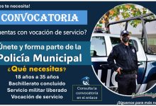 Reclutamiento policial en Morelos: Conoce los requisitos para ser policía municipal en Totolapan con hasta 35 años