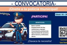 Reclutamiento policial en Oaxaca – ¡Participa por la vacante de policía municipal con hasta 35 años como único requisito!