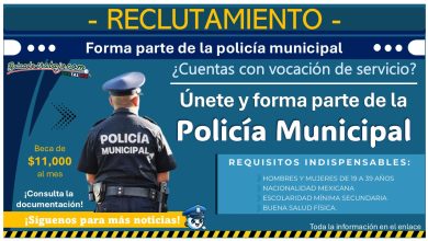 Reclutamiento policial en Piedras Negras, Coahuila con beca de $11,000 para aspirantes con Secundaria ¡Revisa requisitos y documentos solicitados!