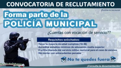 Reclutamiento policial en Puebla: Convocatoria aspirantes a policía municipal en Santa Inés Ahuatempan ¡Así puedes aplicar!