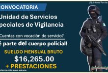 Reclutamiento policial en Quintana Roo: Con sueldo de hasta $16,265 forma parte de la Unidad de Servicios Especiales de Vigilancia