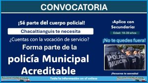 Reclutamiento policial en Veracruz: Conoce la convocatoria de reclutamiento policial del municipio de Chacaltianguis ¡Aplica con hasta 45 años!