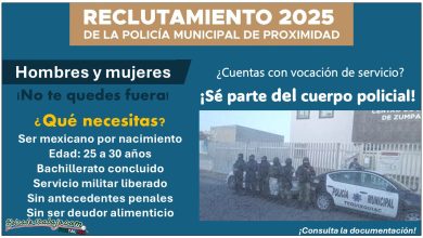 Reclutamiento policial en el Estado de México para ex activos: Convocatoria para policía municipal en Tequixquiac ¡Esto necesitas para aplicar! 6 Reclutamiento policial en el Estado de México para ex activos: Convocatoria para policía municipal en Tequixquiac ¡Esto necesitas para aplicar!