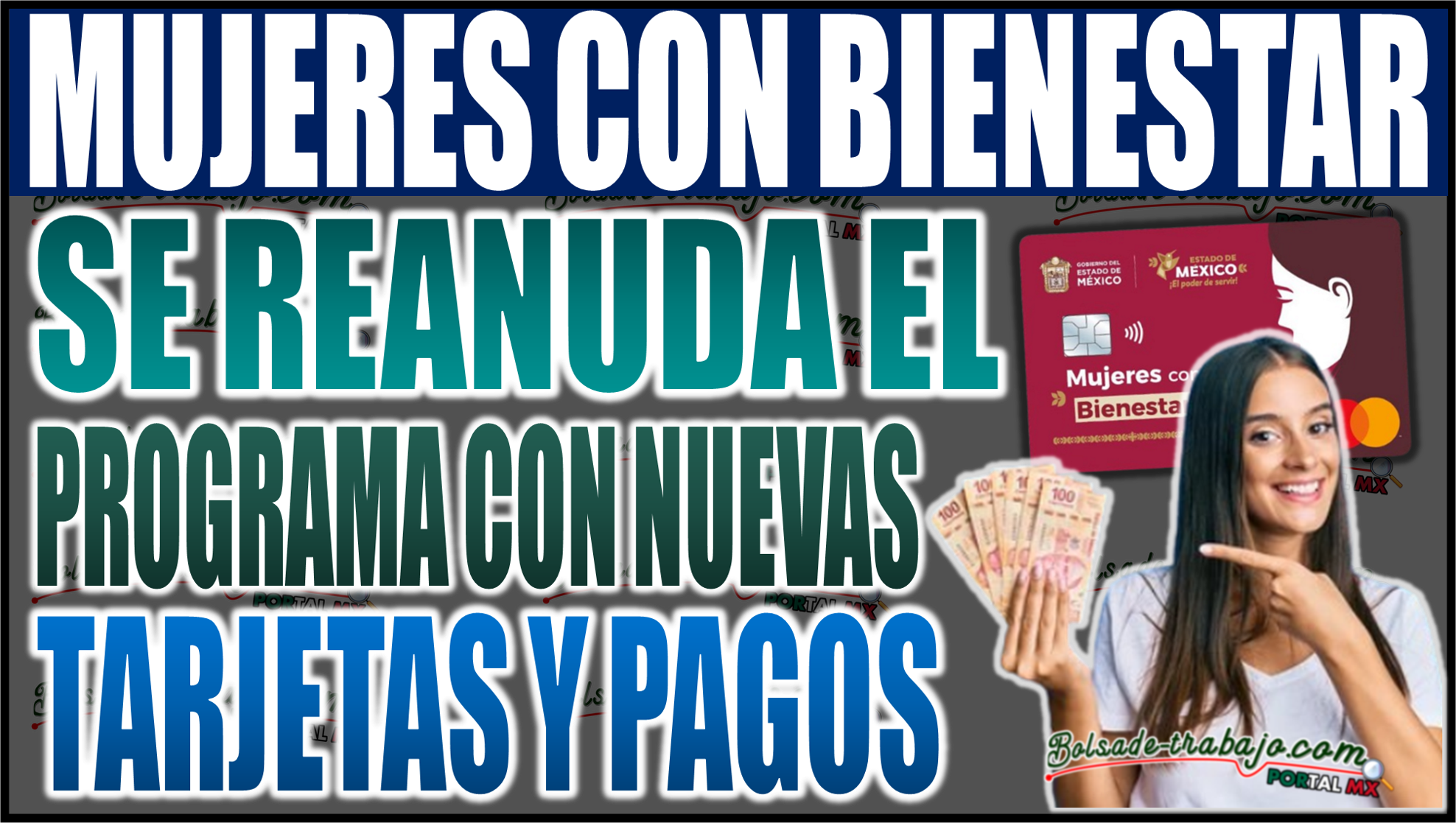 Retorna el programa Mujeres con Bienestar con nuevas tarjetas y pagos bimestrales de $2,500