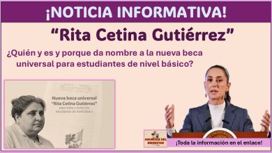 “Rita Cetina Gutiérrez” ¿Quién y es y porque da nombre a la nueva beca universal para estudiantes de nivel básico?