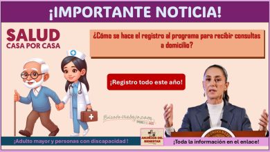 Salud casa por casa - ¿Cómo se hace el registro al programa para recibir consultas a domicilio?