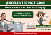 Sembrando vida: Ya tiene fecha de pago ¡Conoce el día del primer depósito 2025!