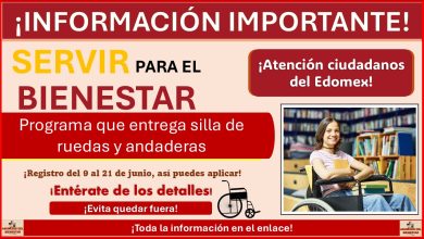 Servir para el Bienestar: Programa que entrega silla de ruedas y andaderas ¡Registro del 9 al 21 de junio, así puedes aplicar!