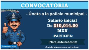 ¿Solamente cuentas con media cartilla militar? Morelos requiere de personal policiaco, conoce el municipio que está ofreciendo hasta $10,014.00 MXN a ciudadanos que cumplan estos 3 sencillos requisitos