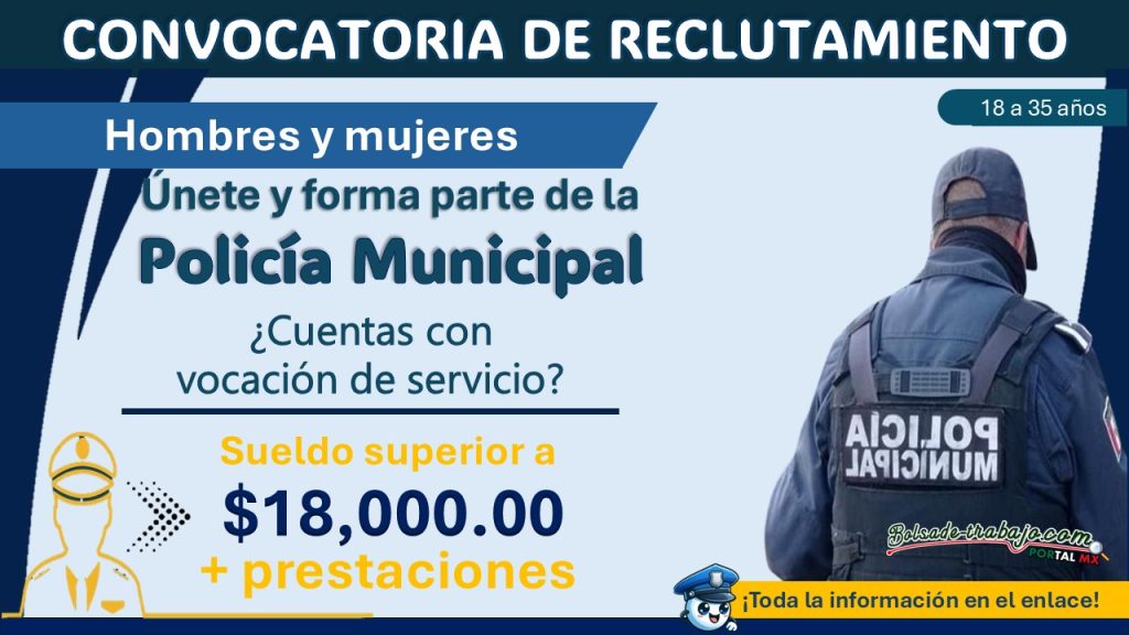 Sueldo superior a los $18,000.00 - Convocatoria para aspirantes a policía municipal en Tlaquepaque, Jalisco ¡Estos son los requisitos para aplicar!