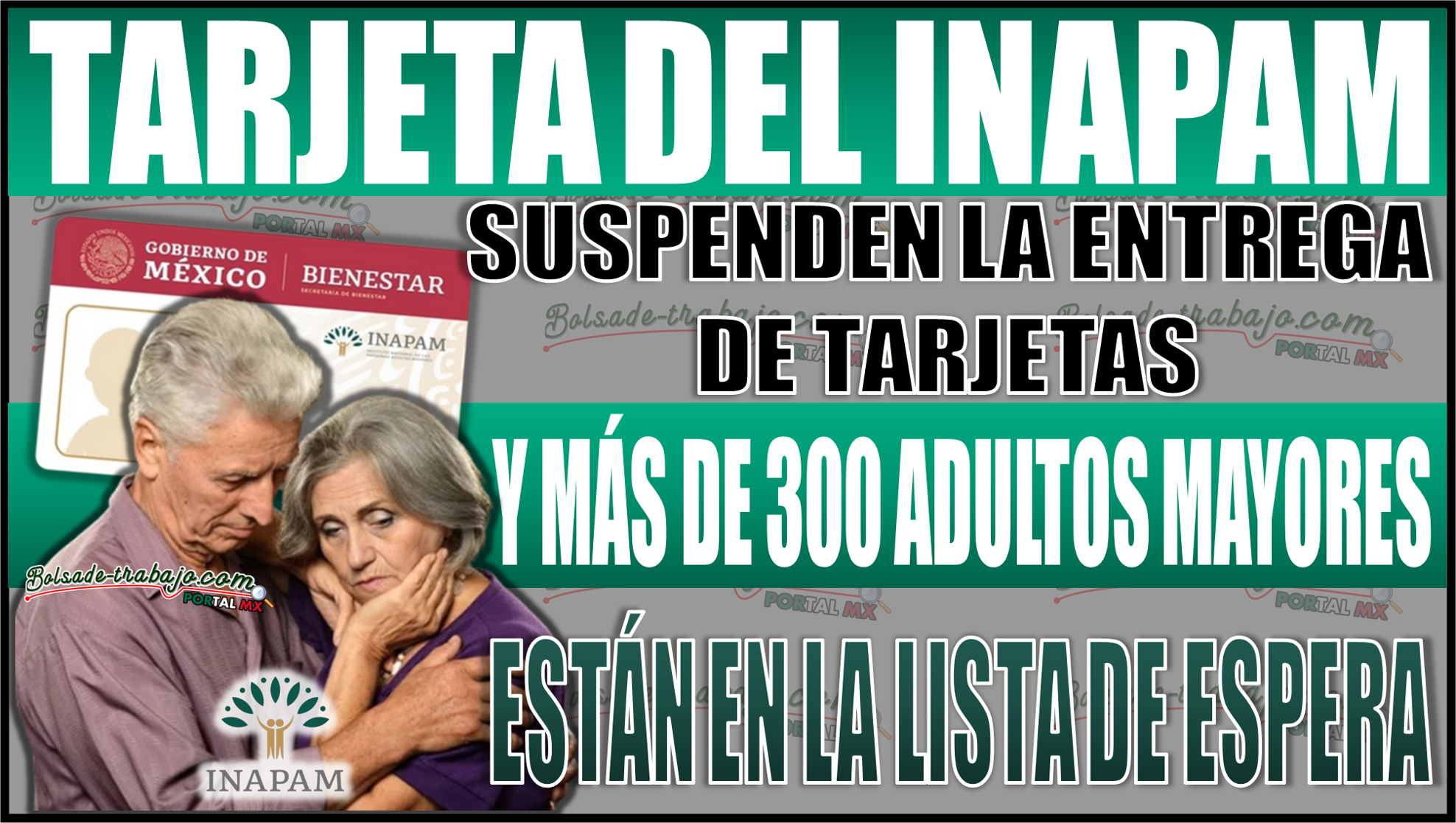 Suspendida la entrega de tarjetas del INAPAM, más de 300 Adultos Mayores en lista de espera en Campeche