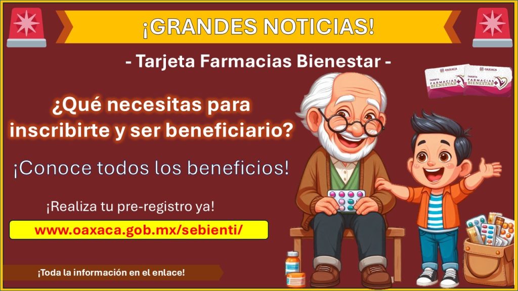 Tarjeta Farmacias Bienestar – Requisitos para registro ¿Qué necesitas para inscribirte y ser beneficiario?