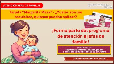 Tarjeta “Margarita Maza” - ¿Cuáles son los requisitos, quienes pueden aplicar? ¡Conoce toda la información