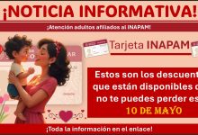 Tarjeta del INAPAM: Estos son los descuentos que están disponibles que no te puedes perder este 10 de mayo