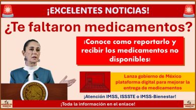 ¿Te faltaron los medicamentos de tu unidad médica? ¡Así puedes reportarlo y recibir los medicamentos no disponibles!