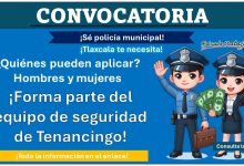¿Tienes Bachillerato concluido? Únete a la convocatoria para unirse a la Policía Municipal de Tenancingo, Tlaxcala – Conoce los sencillos requisitos y como participar