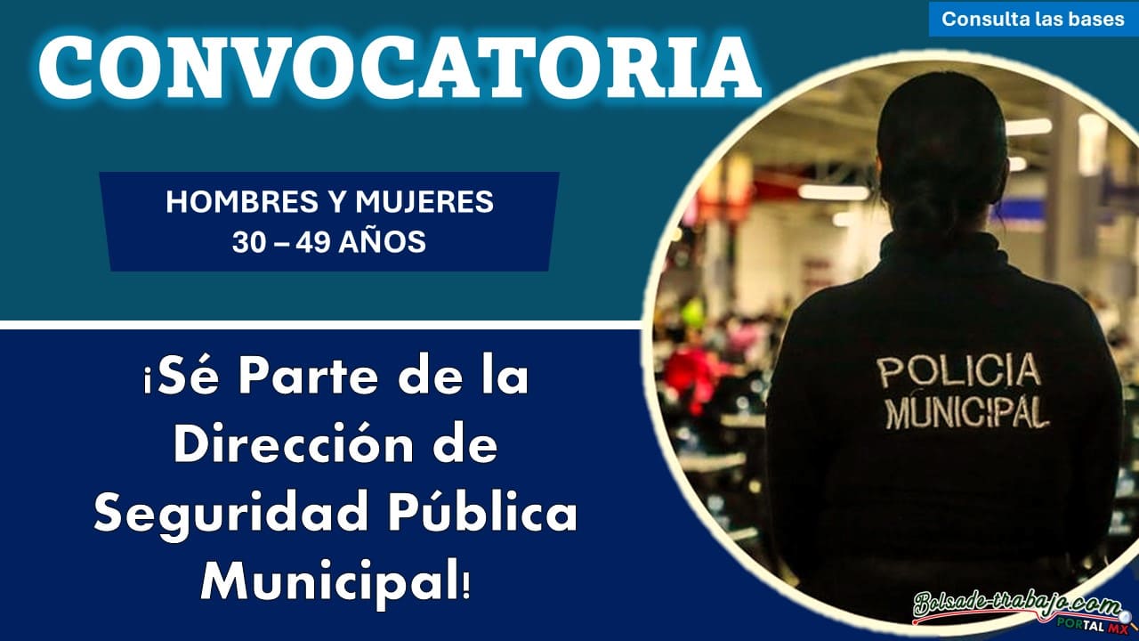 ¿Tienes de 30 a 49 años y quieres ser policía? Torreón ha lanzado convocatoria de reclutamiento para hombres y mujeres que deseen retomar su carrera policial 2024