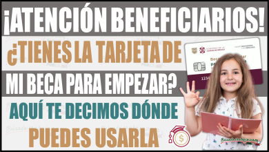 ¿Tienes la tarjeta Mi Beca para Empezar? Aquí te decimos dónde puedes usarla