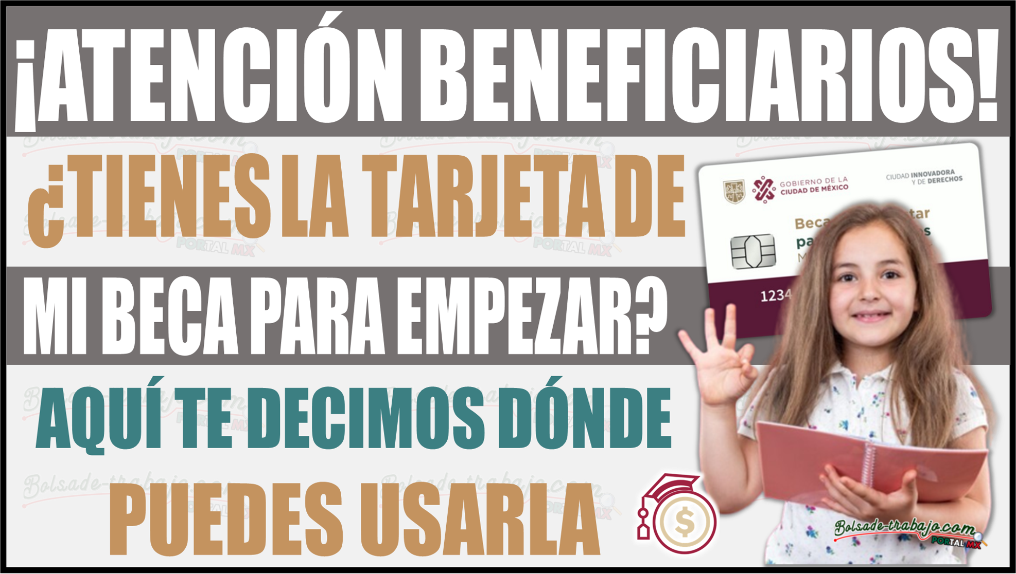 ¿Tienes la tarjeta Mi Beca para Empezar? Aquí te decimos dónde puedes usarla 1 ¿Tienes la tarjeta Mi Beca para Empezar? Aquí te decimos dónde puedes usarla