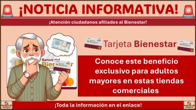 ¿Tienes tarjeta del Bienestar? Conoce este beneficio exclusivo para adultos mayores en estas tiendas comerciales 