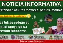 Últimas semanas de pago de Pensión Bienestar: Estas letras cobran al final el apoyo de su pensión
