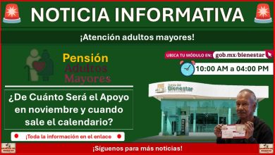 Último Depósito de la Pensión Bienestar para Adultos Mayores: ¿Cuándo serán publicadas las fechas de depósitos y de Cuánto Será el Apoyo en noviembre? 6 Último Depósito de la Pensión Bienestar para Adultos Mayores: ¿Cuándo serán publicadas las fechas de depósitos y de Cuánto Será el Apoyo en noviembre?